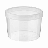 Банка с завинчивающейся крышкой Твист 0,75 л (бесцветный)