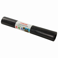 Мешки для мусора 240 л, черные, в рулоне 10 шт., ПВД 50 мкм, 1400х900 мм, LAIMA, 605337 в Асбесте